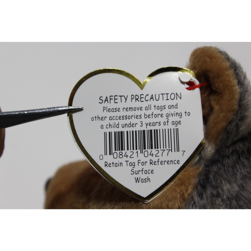 TY Beanie Babies Sarge 2000 P.E. Pellets #87536