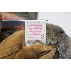 TY Beanie Babies Sarge 2000 P.E. Pellets #87536