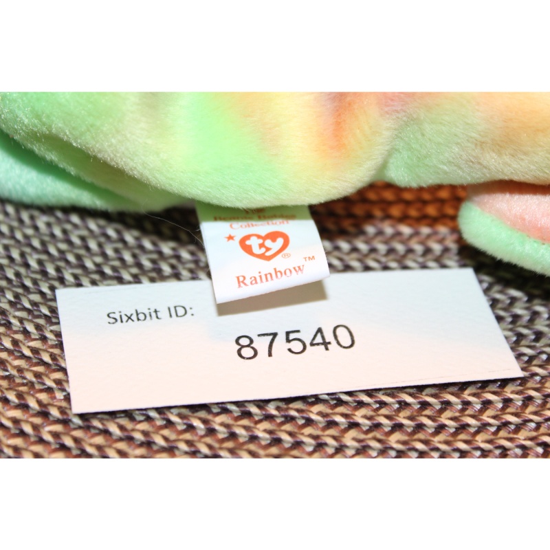 TY Beanie Babies Rainbow 1997 P.E. Pellets #87540