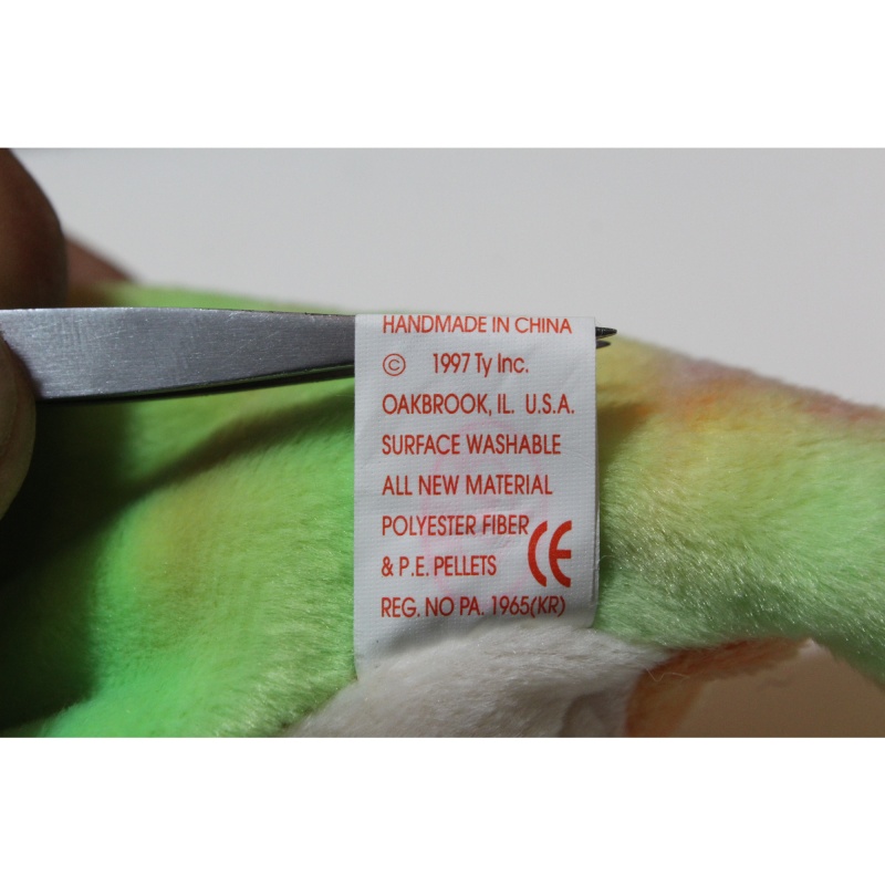 TY Beanie Babies Rainbow 1997 P.E. Pellets #87540