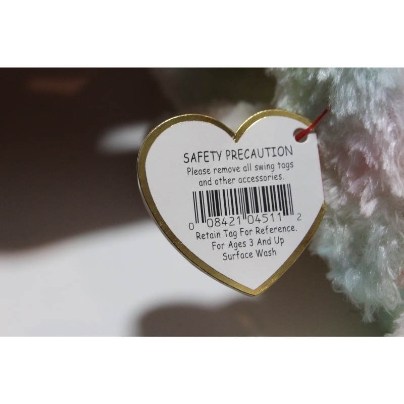 TY Beanie Babies Cottonball 2001 P.E. Pellets #87541