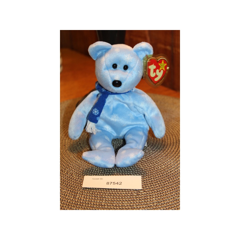 TY Beanie Babies 1999 Holiday Teddy 1999 P.E. Pellets #87542