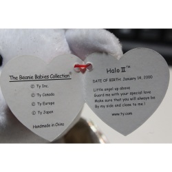TY Beanie Babies Halo II 2000 P.E. Pellets #87543