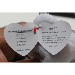 TY Beanie Babies Halo II 2000 P.E. Pellets #87544