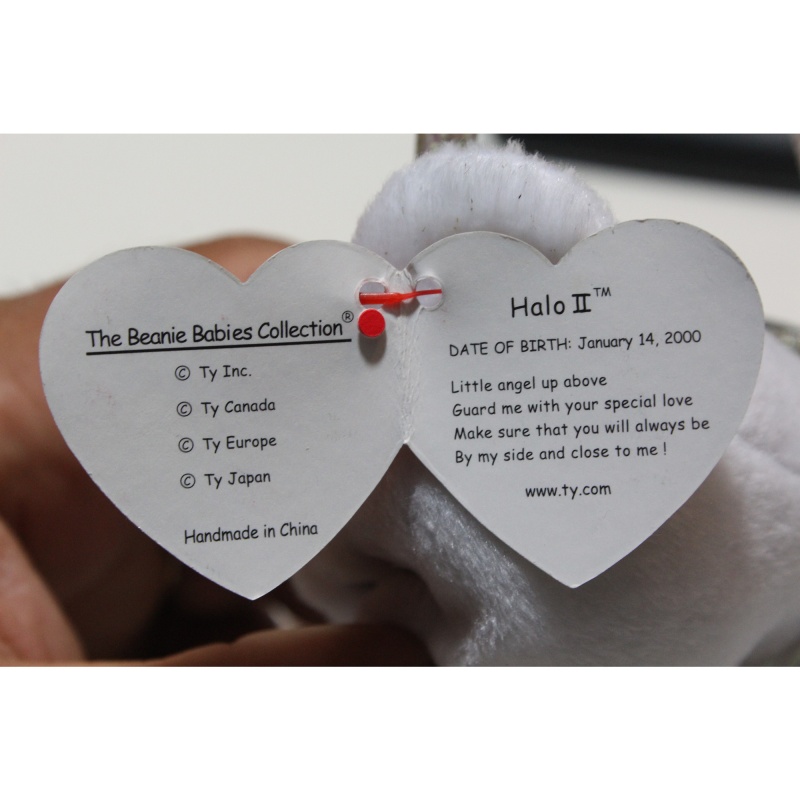 TY Beanie Babies Halo II 2000 P.E. Pellets #87544