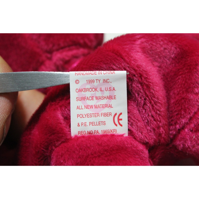 TY Beanie Babies Valentina 1999 P.E. Pellets #87545