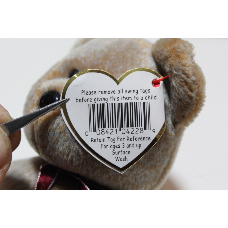 TY Beanie Babies 1999 Signature Bear 1999 P.E. Pellets #87548