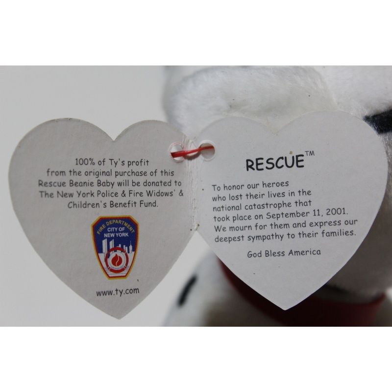 TY Beanie Babies Rescue 2001 P.E. Pellets #87549