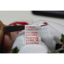 TY Beanie Babies 1998 Holiday Teddy 1998 P.E. Pellets #87551