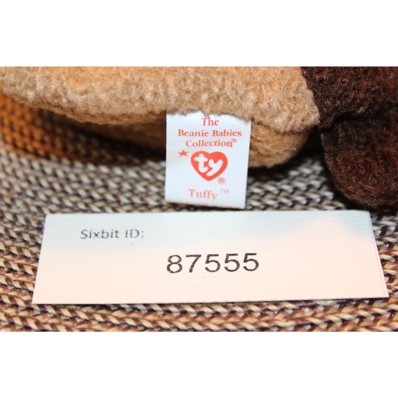 TY Beanie Babies Tuffy 1996 P.E. Pellets #87555