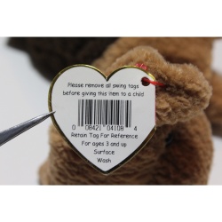 TY Beanie Babies Tuffy 1996 P.E. Pellets #87555