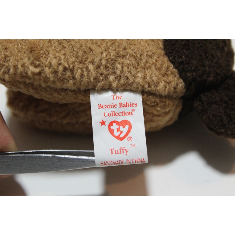 TY Beanie Babies Tuffy 1996 P.E. Pellets #87555