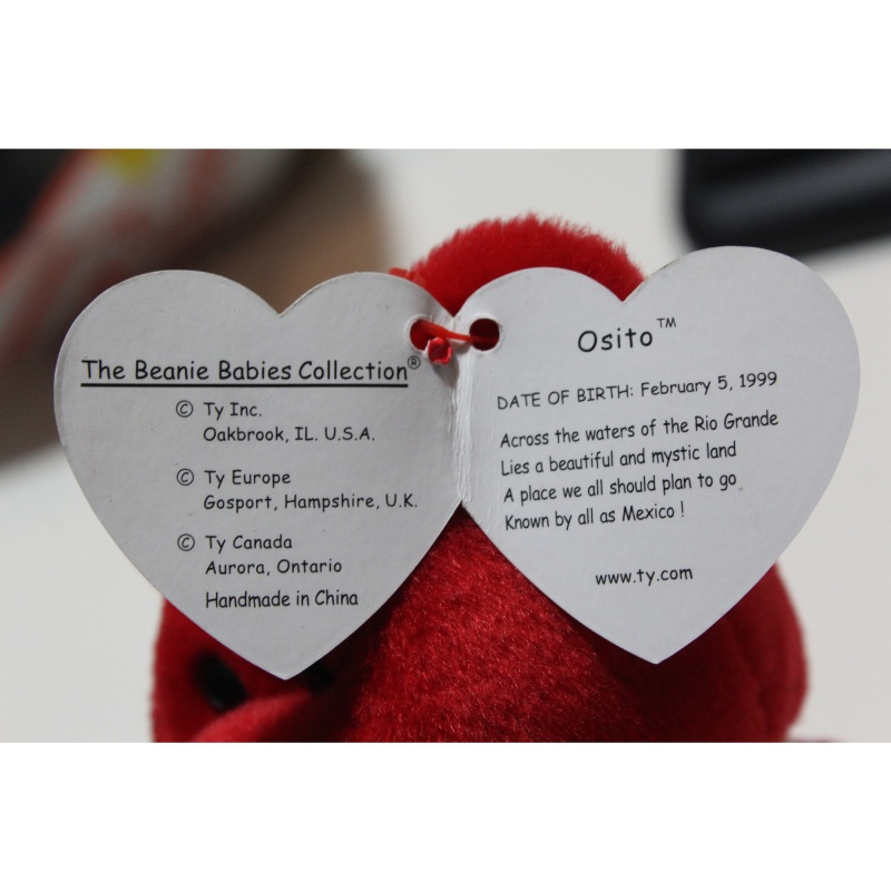 TY Beanie Babies Osito 1999 P.E. Pellets #87556