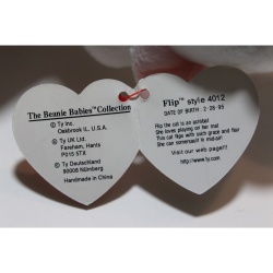 TY Beanie Babies Flip 1993 PVC Pellets #87558