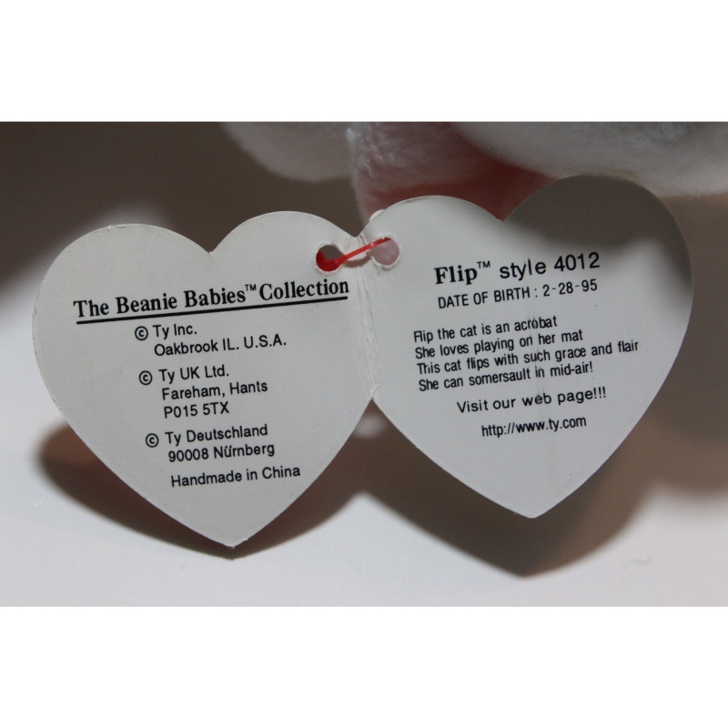 TY Beanie Babies Flip 1993 PVC Pellets #87558