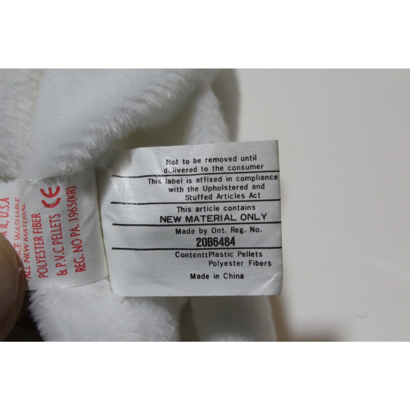 TY Beanie Babies Flip 1993 PVC Pellets #87558