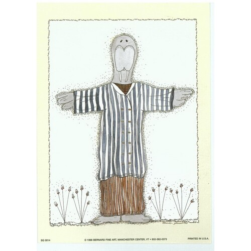 (5 x 7) Art Print SG0014 Sharon Glanville Country Walrus