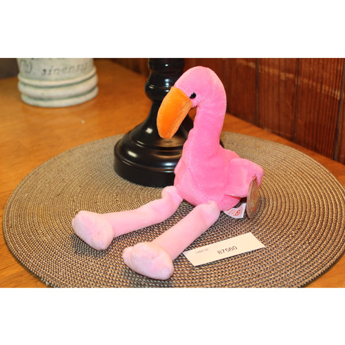 TY Beanie Babies Pinky 1995 P.E. Pellets #87560