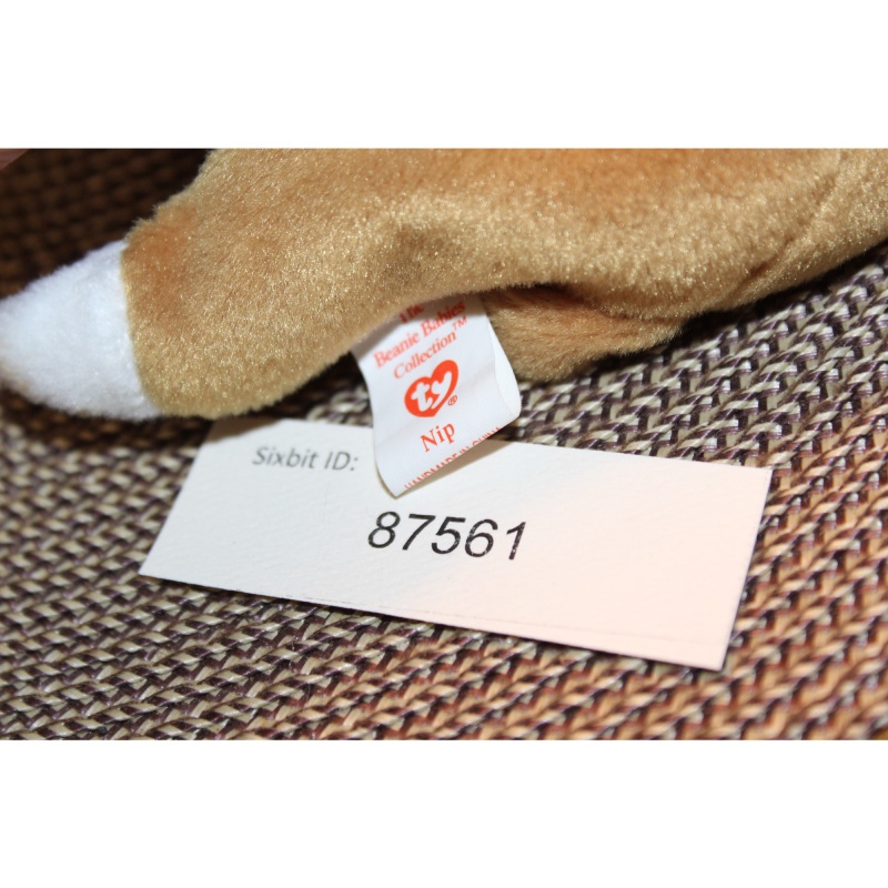 TY Beanie Babies Nip 1993 PVC Pellets #87561