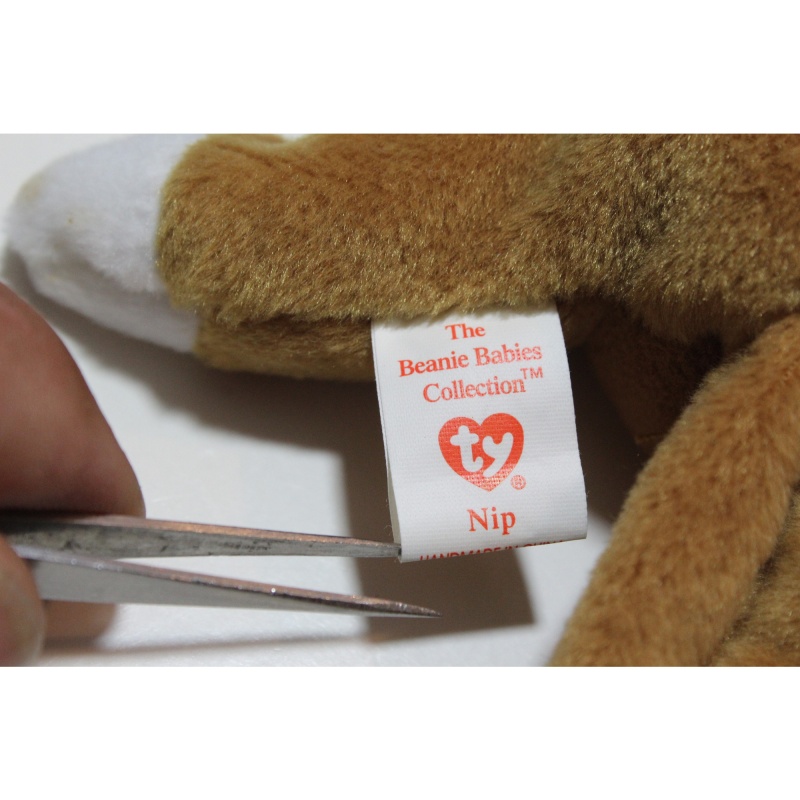 TY Beanie Babies Nip 1993 PVC Pellets #87561