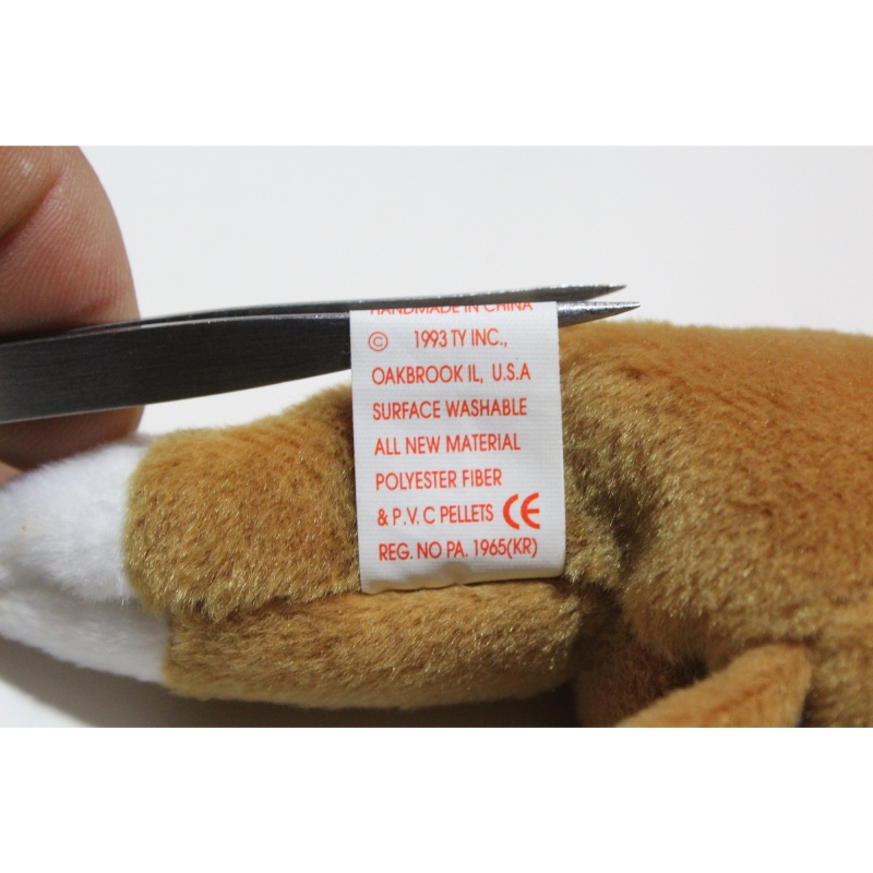 TY Beanie Babies Nip 1993 PVC Pellets #87561