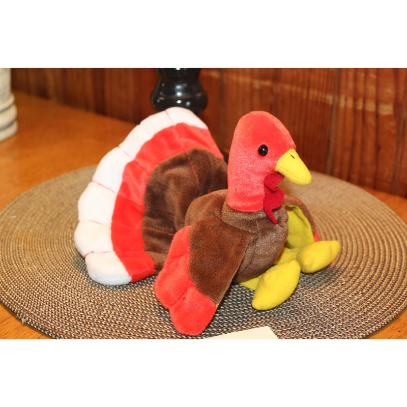 TY Beanie Babies Gobbles 1996 P.E. Pellets #87568