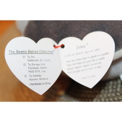 TY Beanie Babies Jake 1998 P.E. Pellets #87570