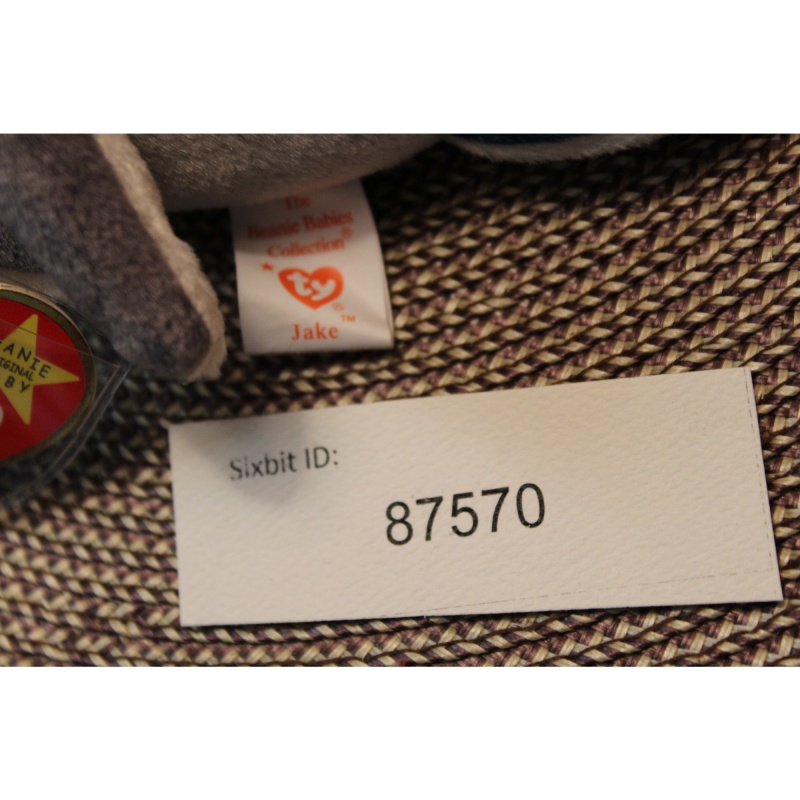 TY Beanie Babies Jake 1998 P.E. Pellets #87570