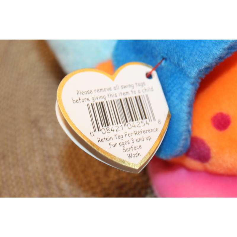 TY Beanie Babies Lips 1999 P.E. Pellets #87571