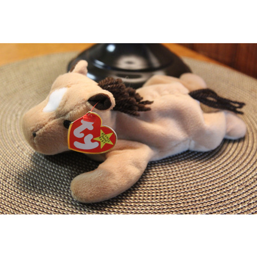 TY Beanie Babies Derby 1995 P.E. Pellets #87578