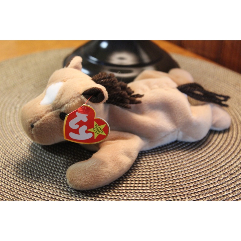 TY Beanie Babies Derby 1995 P.E. Pellets #87578