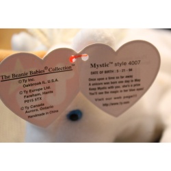 TY Beanie Babies Mystic 1993 PVC Pellets #87581