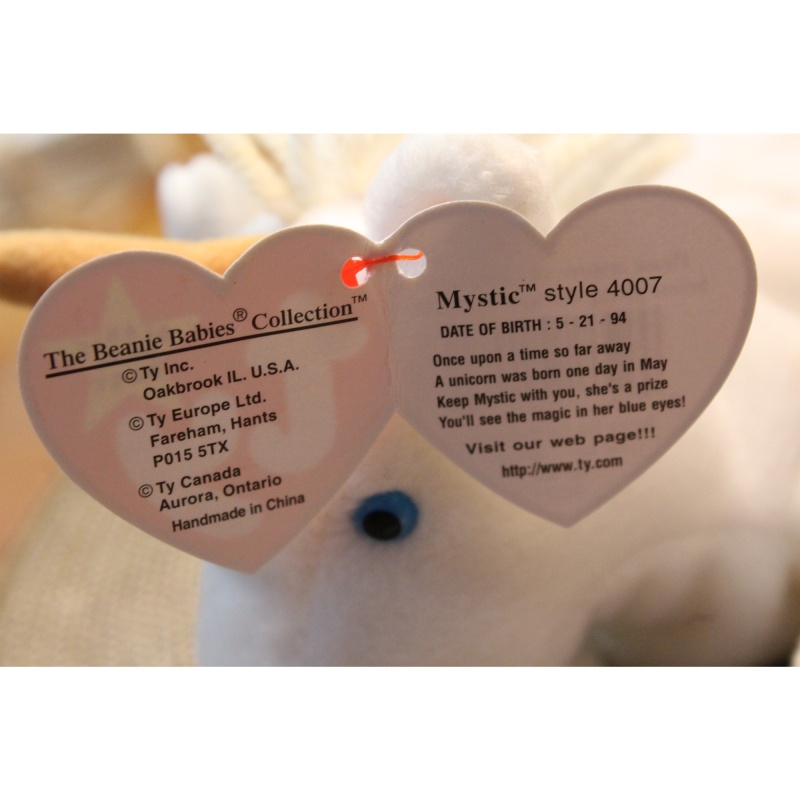 TY Beanie Babies Mystic 1993 PVC Pellets #87581