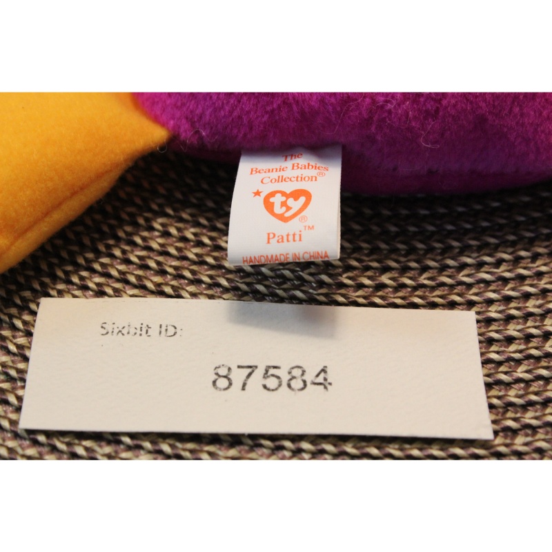 TY Beanie Babies Patti 1993 PVC Pellets #87584