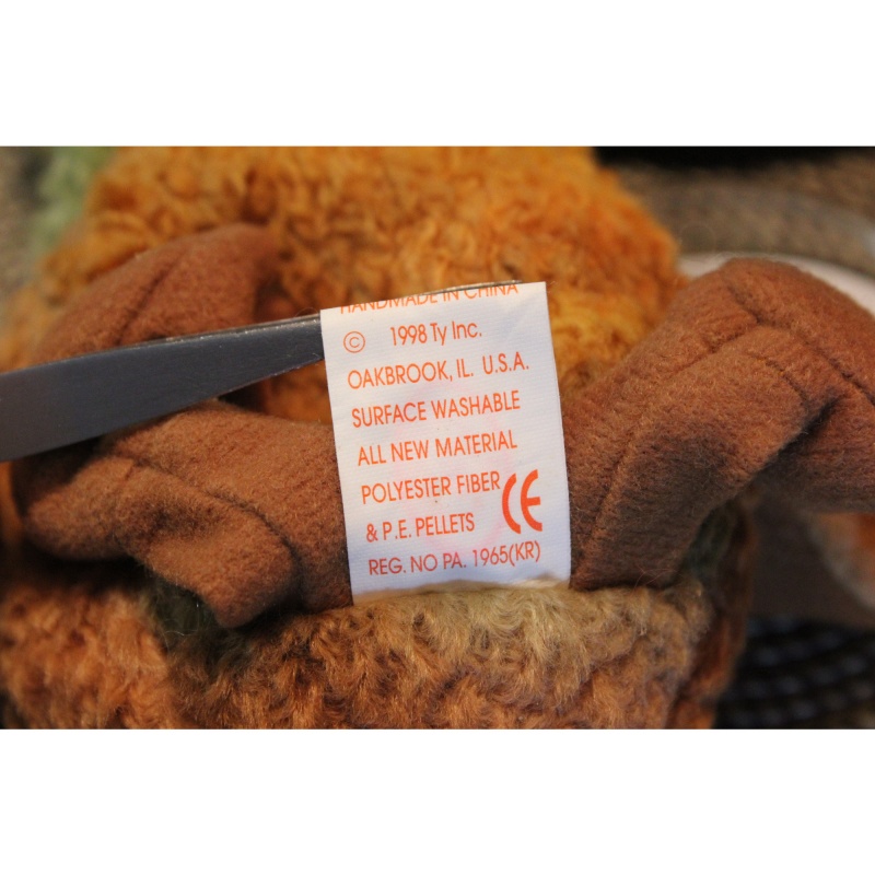 TY Beanie Babies Beak 1998 P.E. Pellets #87586