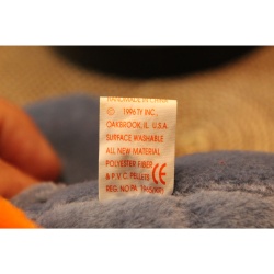 TY Beanie Babies Scoop 1996 PVC Pellets #87591