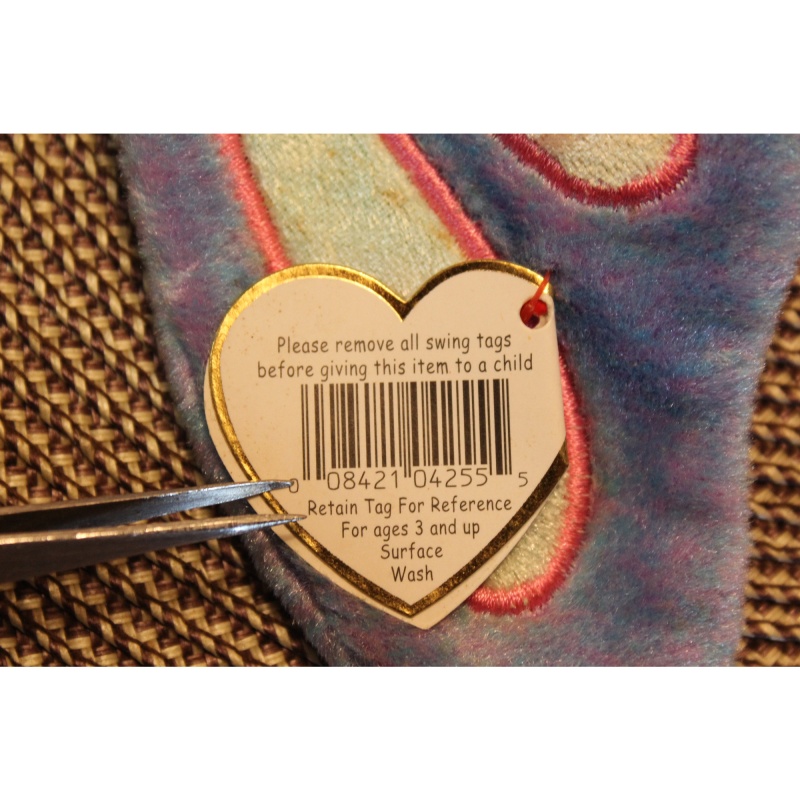 TY Beanie Babies Flitter 1999 P.E. Pellets #87594