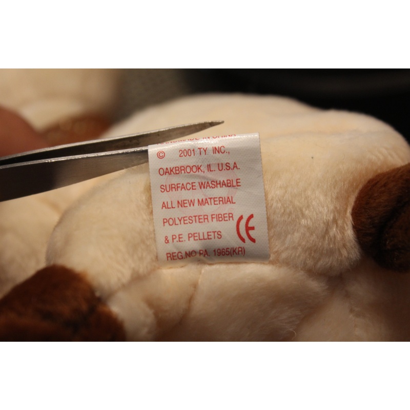 TY Beanie Babies Siam 2001 P.E. Pellets #87595