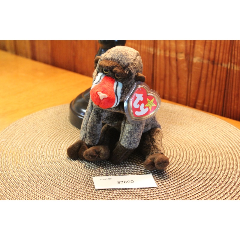 TY Beanie Babies Cheeks 1999 P.E. Pellets #87600