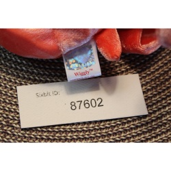 TY Beanie Babies Wiggly 2000 P.E. Pellets #87602