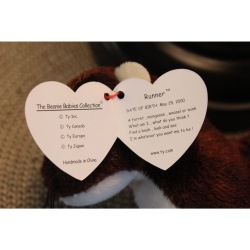 TY Beanie Babies Runner 2000 P.E. Pellets #87603