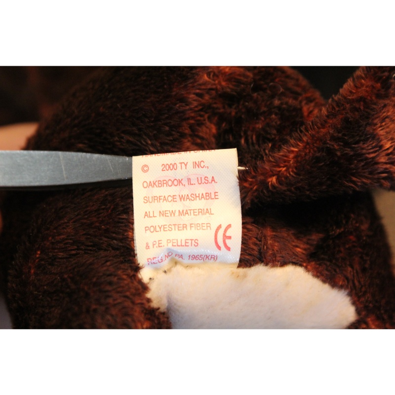 TY Beanie Babies Runner 2000 P.E. Pellets #87603