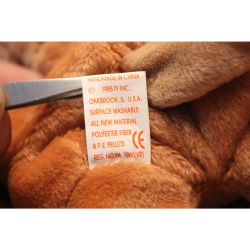 TY Beanie Babies Bongo 1995 P.E. Pellets #87608