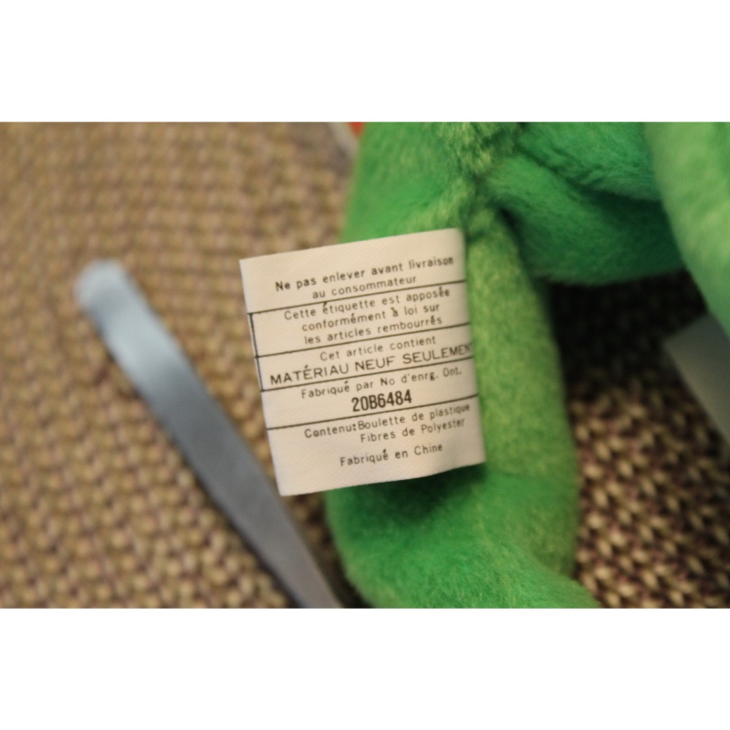 TY Beanie Babies Legs 1993 PVC Pellets #87611