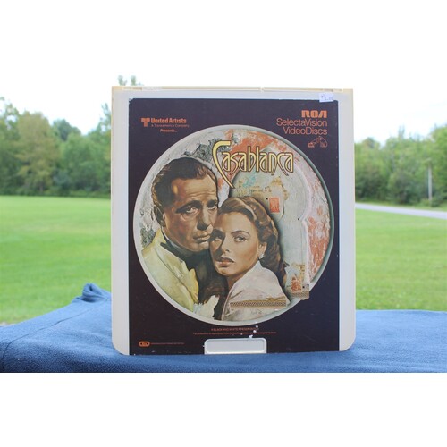 Casablanca #87929 - CED Video Disc