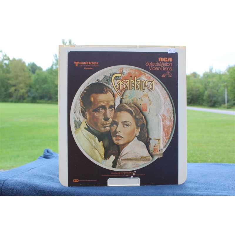 Casablanca #87929 - CED Video Disc