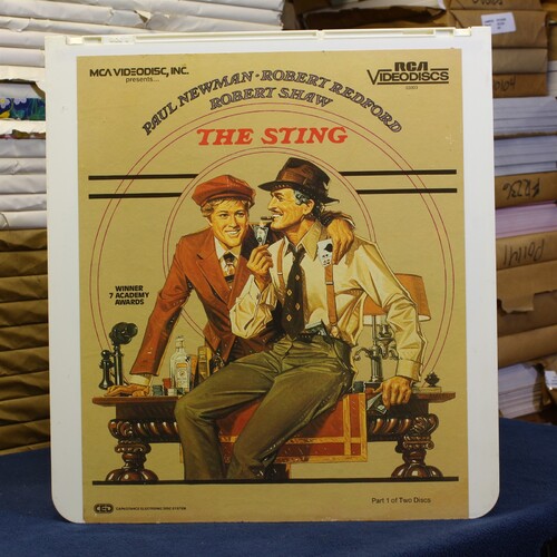 The sting - part 1 #87932 - CED Video Disc