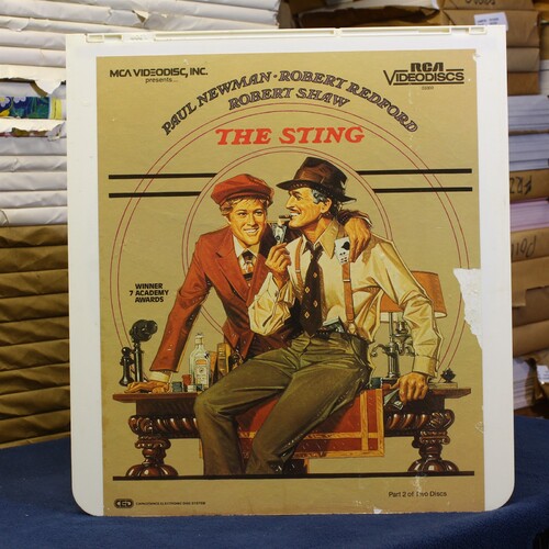 The sting - part 2 #87933 - CED Video Disc