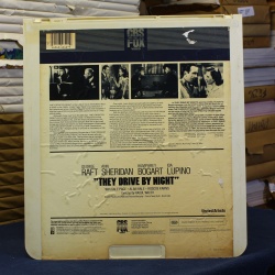 They drove by night #87943 - CED Video Disc