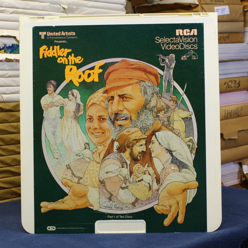 Fiddler on the roof - part 1 #87952 - CED Video Disc